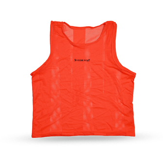 Soccer Post Scrimmage Vests - Pack of 12 [Orange]