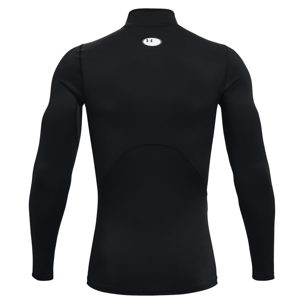 Under Armour Youth ColdGear® Mock Long Sleeve Compression Shirt - Black