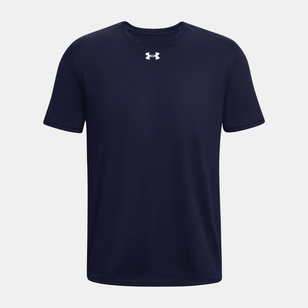 Under Armour Team Tech Tee Soccer 1376842-410 Navy Blue