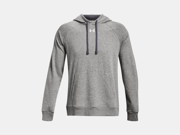 Under Armour Rival Fleece Hoodie Soccer 1379757-025 Grey