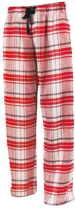 Pennant Sportswear Flannel Pant - White/Red