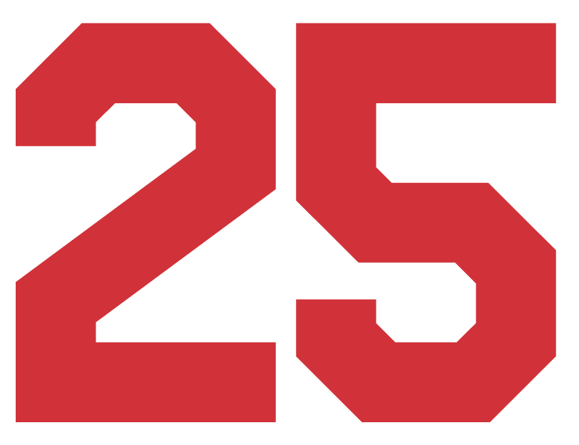 4in "Pro Block" RED #25