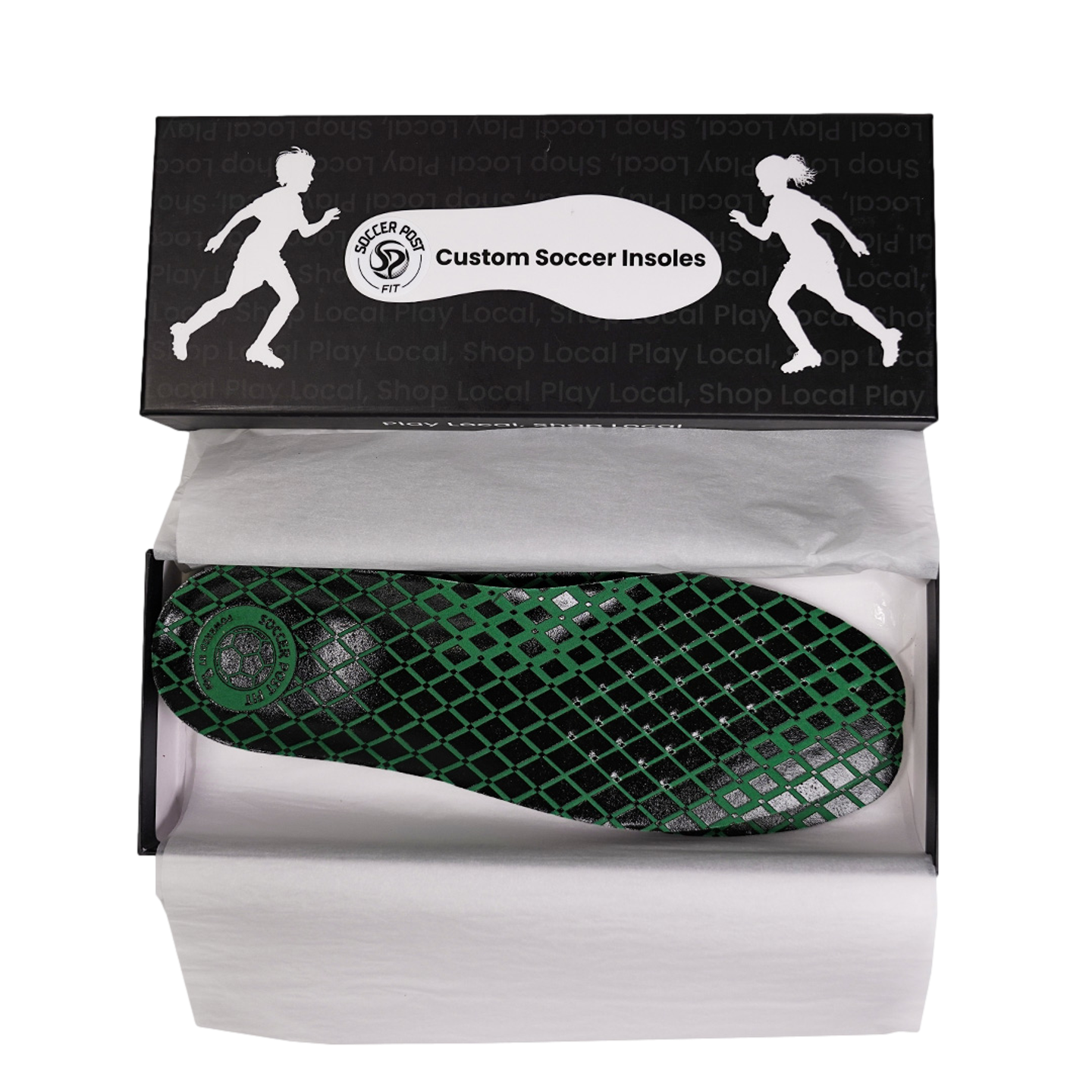 Soccer Post Fit Insoles - High Arch