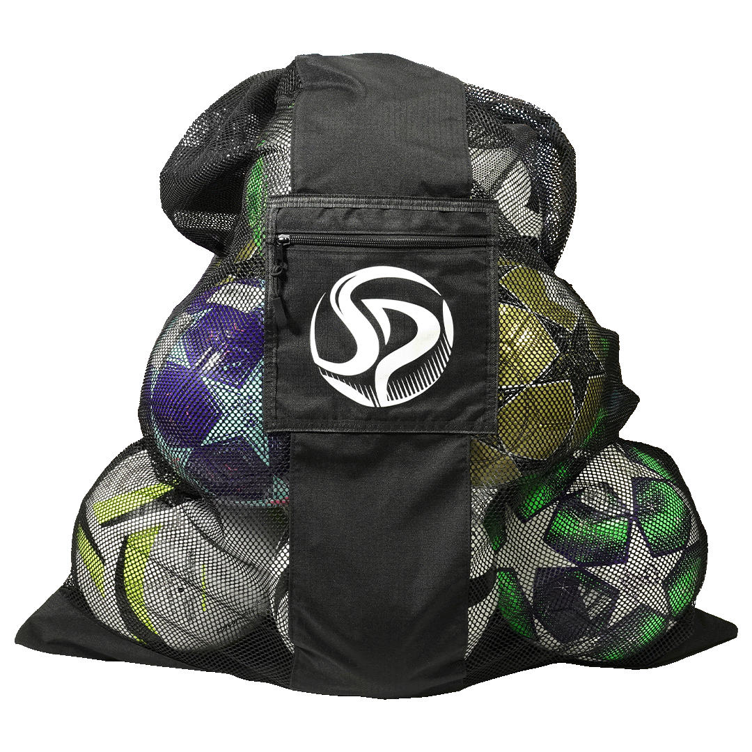 Soccer Post Ball Bag - Black