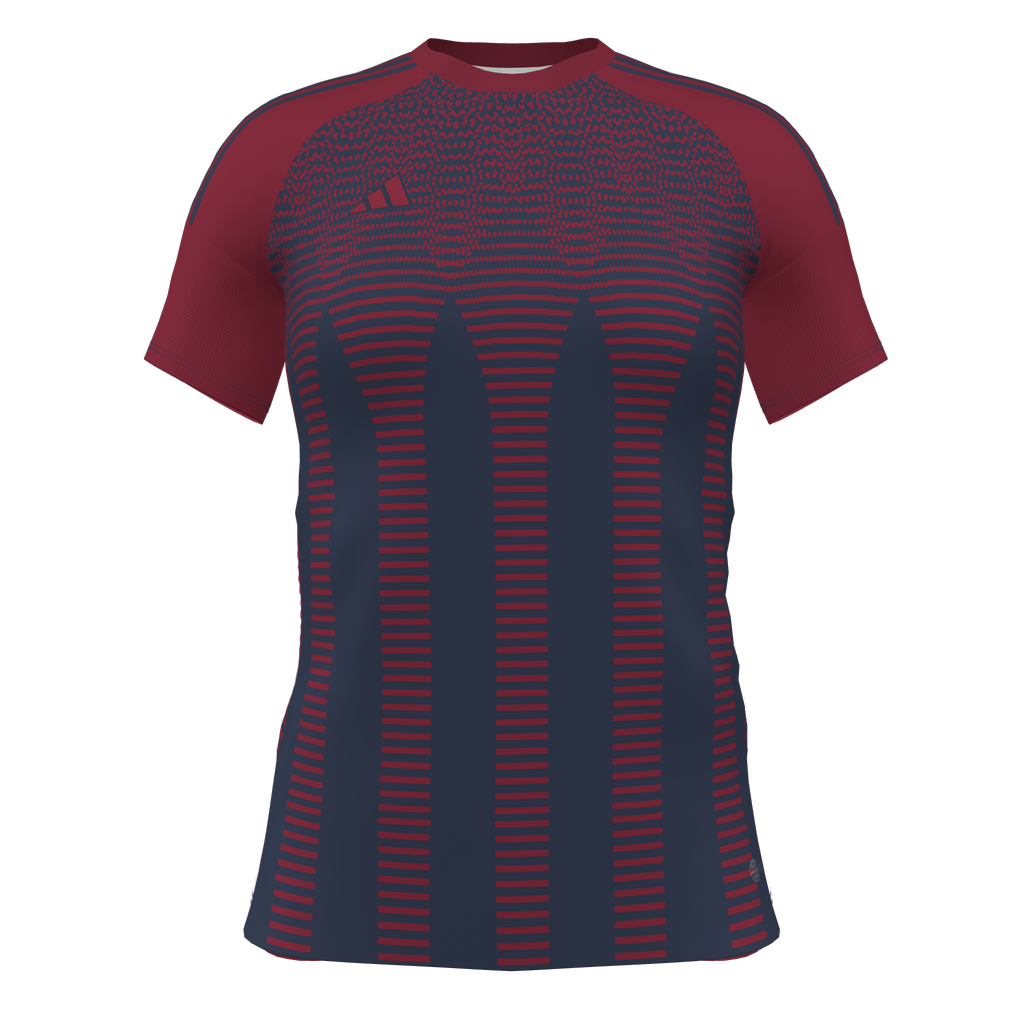 adidas Womens Competition 25 Custom Jersey San Ramon FC - Navy/Red