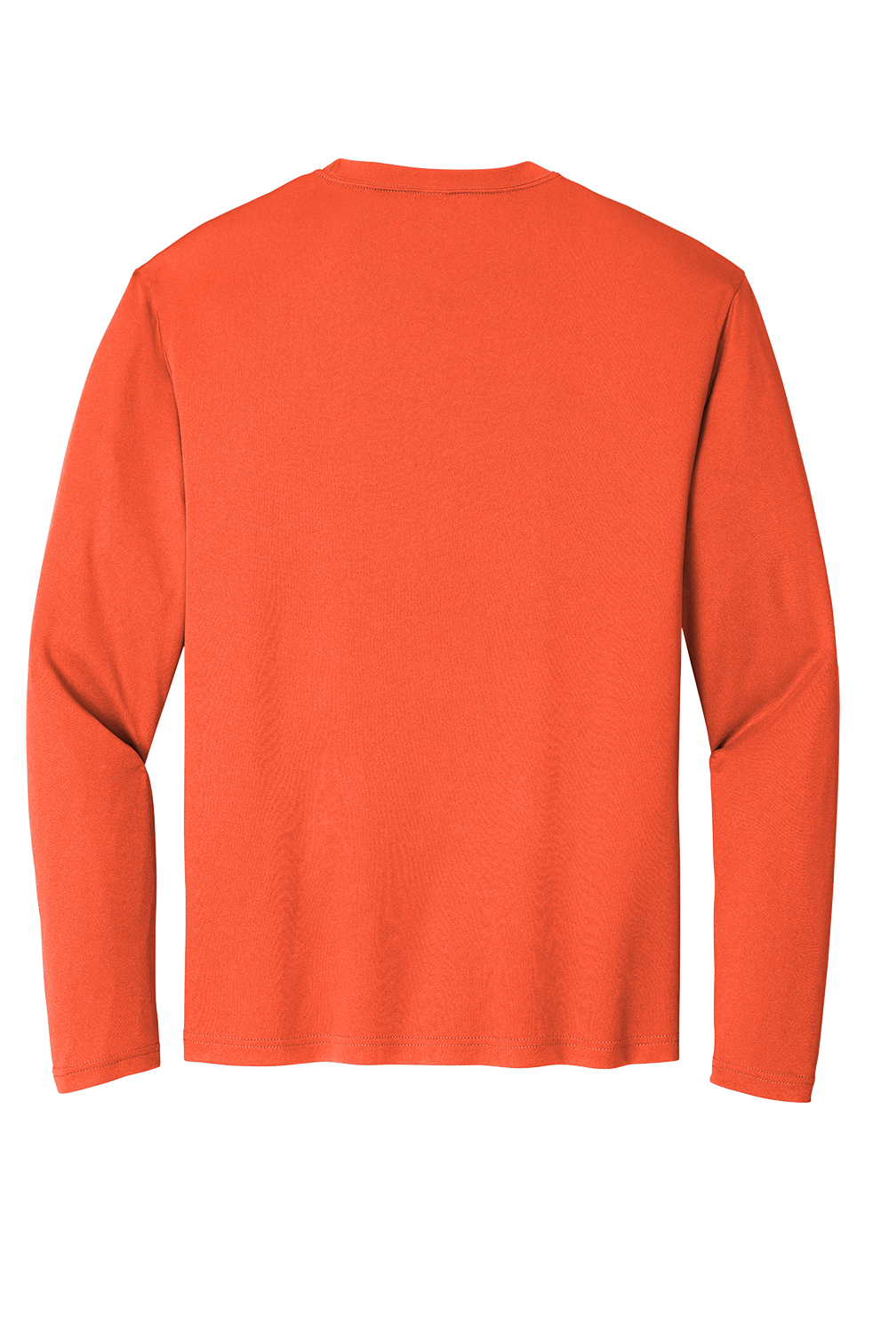 Sport-Tek Youth Long Sleeve PosiCharge Competitor Tee - Neon Orange