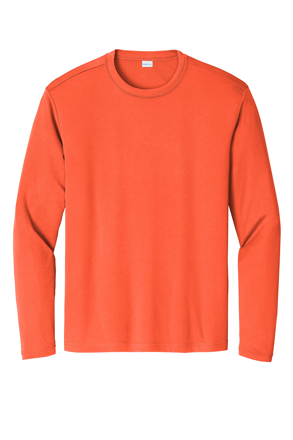 Sport-Tek Long Sleeve PosiCharge Competitor Tee - Neon Orange