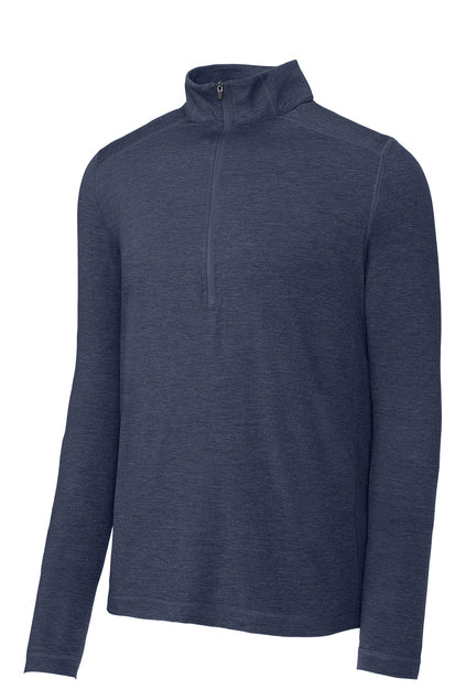 Sport Tek Exchange Athleisure Ladies 1/2-Zip Navy