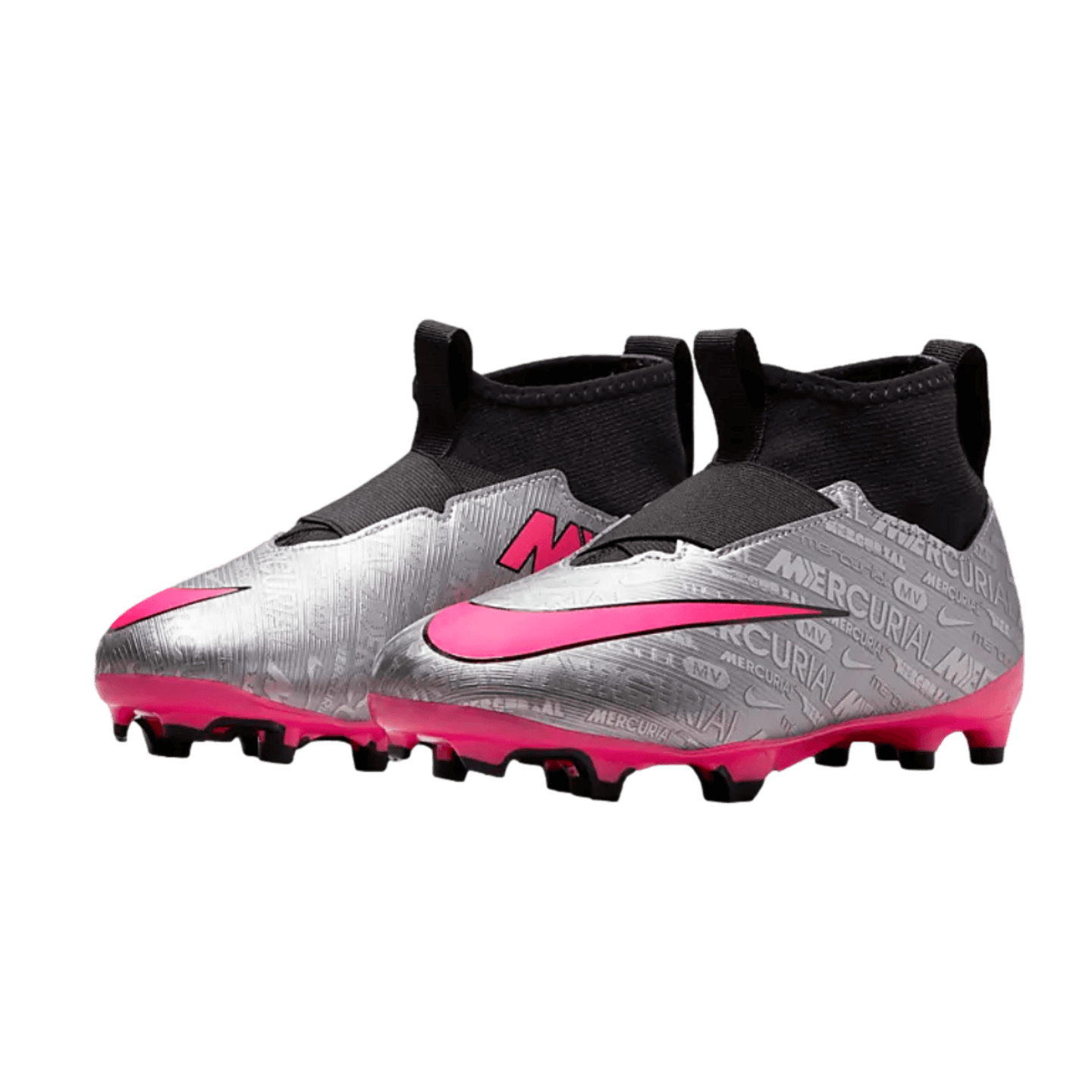 Chaussures de football à crampons pour terrain sec Nike Zoom Mercurial Superfly 9 Academy XXV pour jeunes