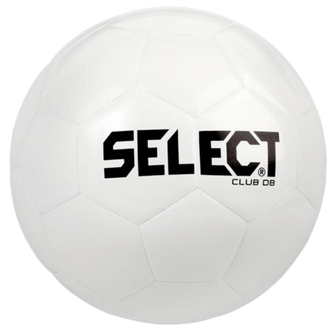 Select Club DB All White Soccer Ball
