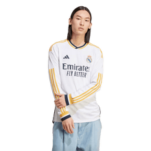Adidas Real Madrid 23/24 Long Sleeve Home Jersey