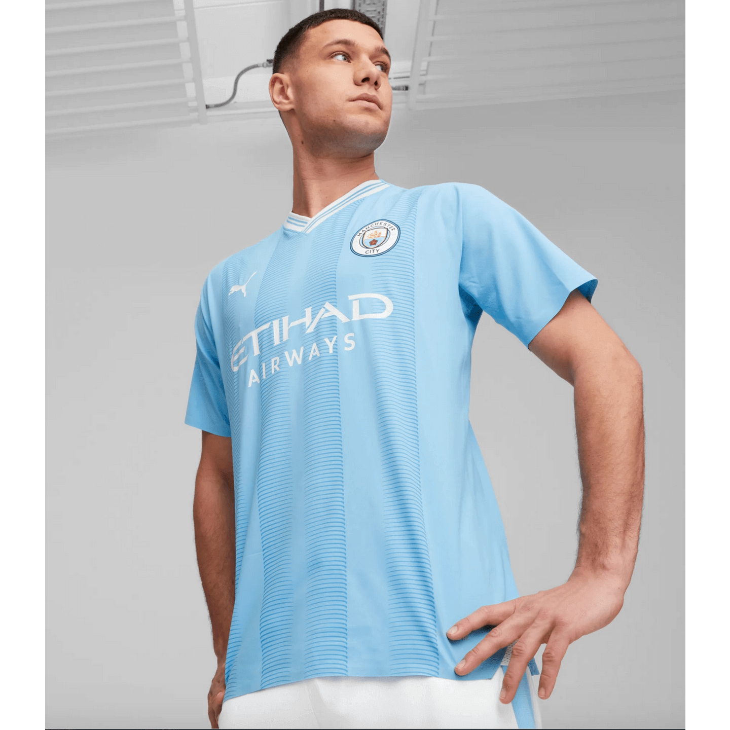 Maillot domicile authentique Puma Manchester City 23/24