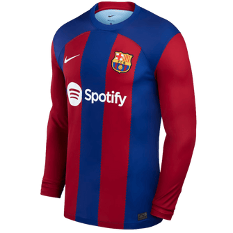 Nike Barcelona 23/24 Long Sleeve Home Jersey
