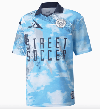 Puma Manchester City Street Soccer Jersey
