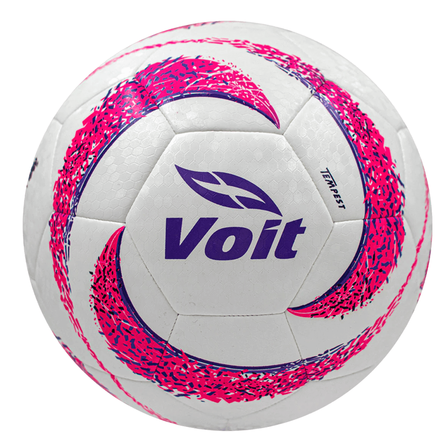 Voit Tempest Balón de fútbol híbrido de entrenamiento rosa Apertura 23 réplica