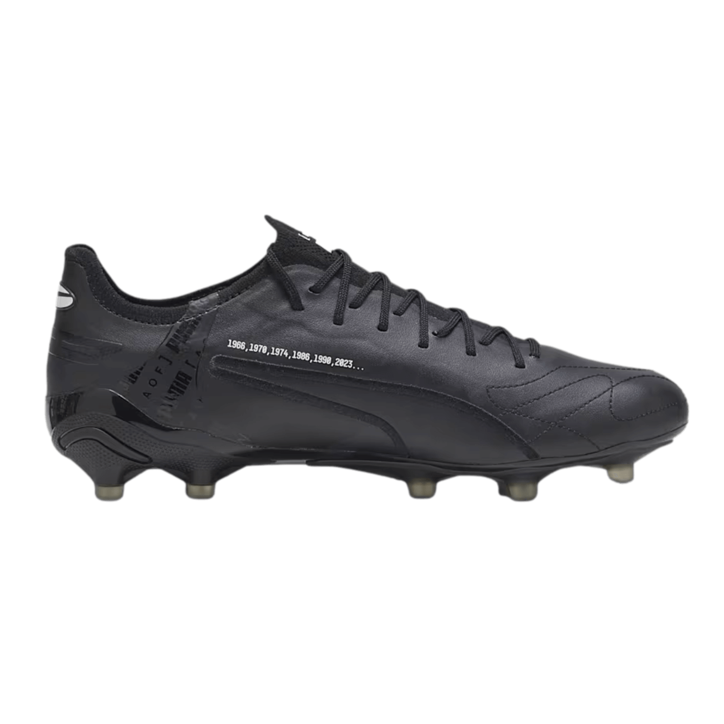 Black puma cleats sales
