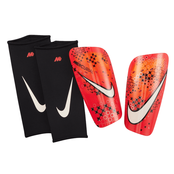 Nike Mercurial Lite CR7 GRD NOCSAE Shin Guards Soccer FJ4867 696 Red