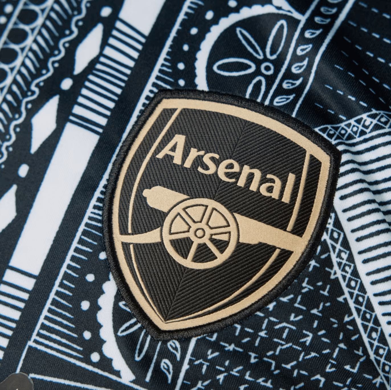 Maillot d'avant-match Adidas Arsenal x Ian Wright