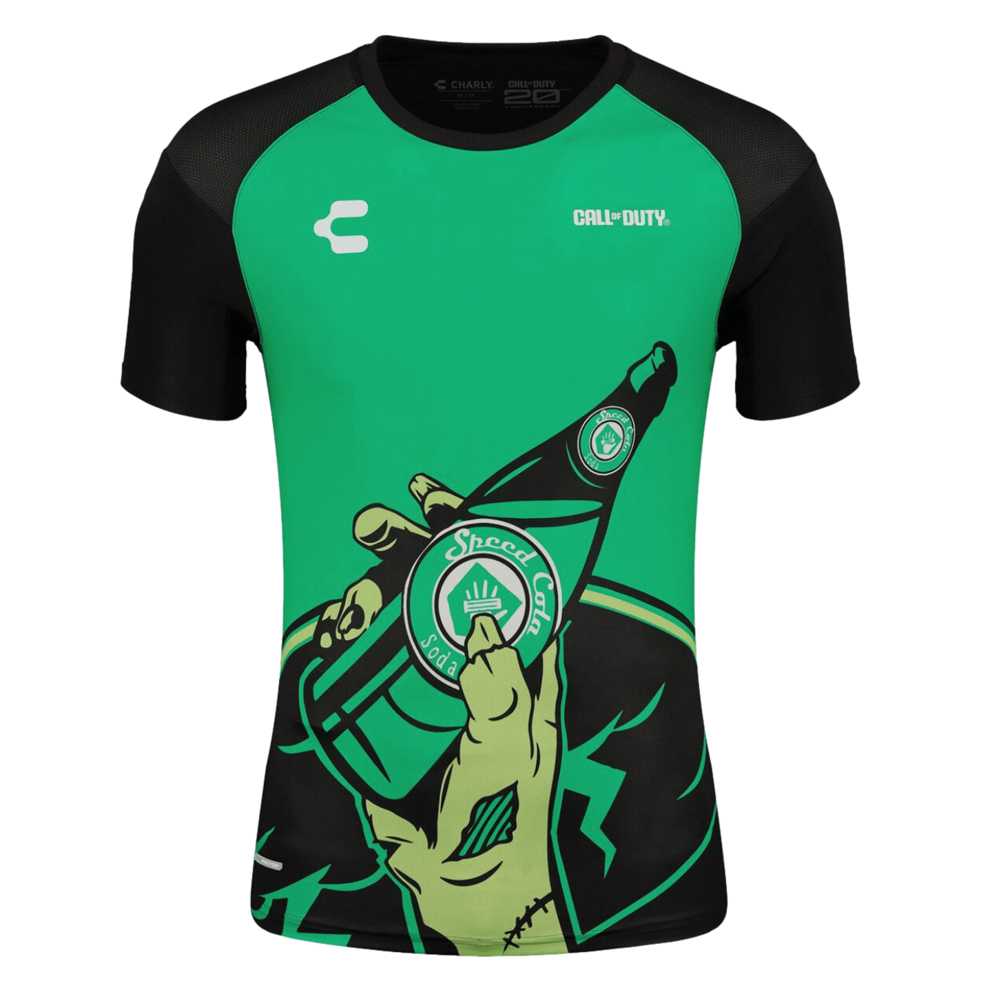Cod Charly Ropa Charly Call of Duty Special Edition Tee Soccer 5095183-GREEN Green