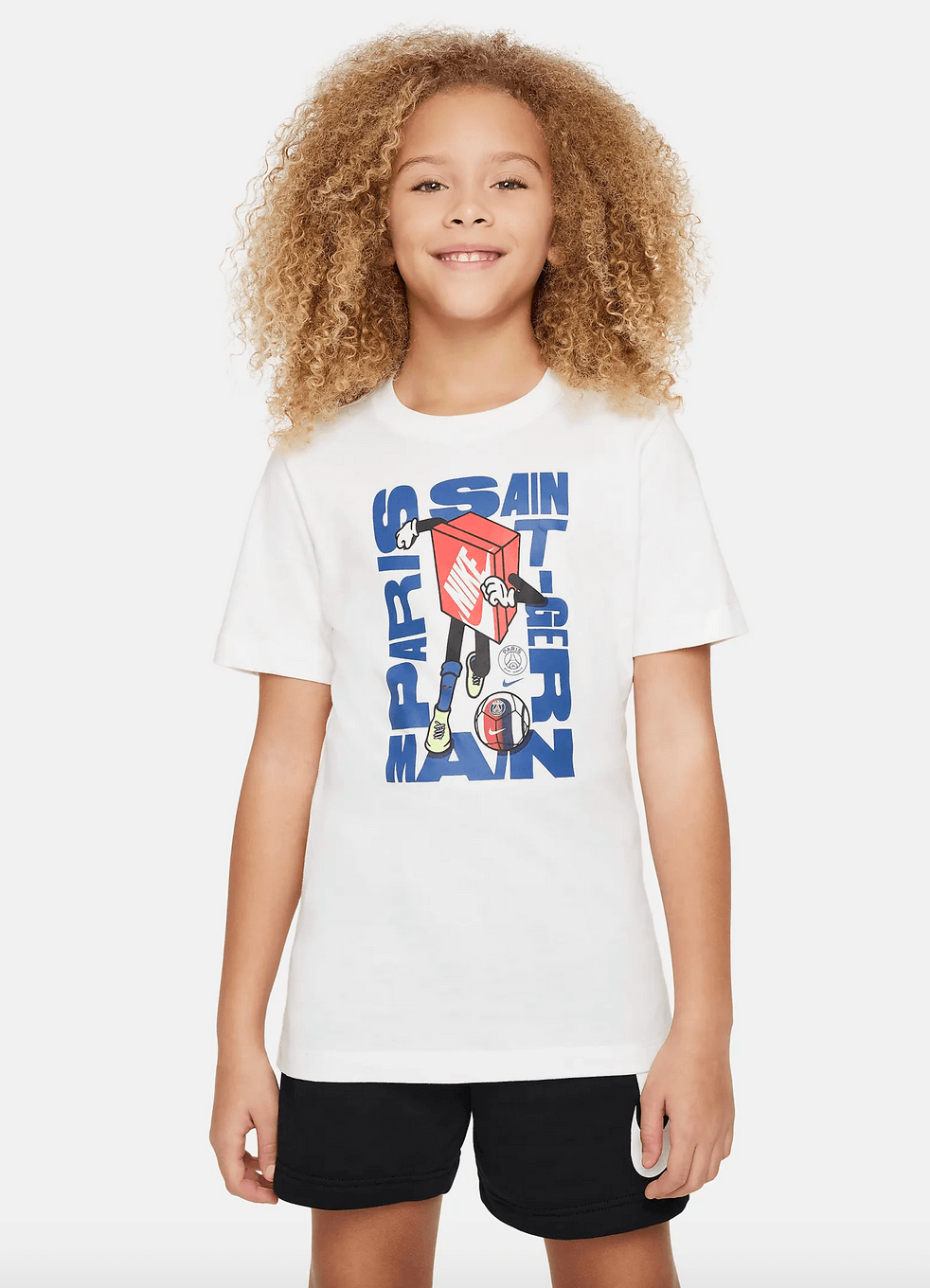 Camiseta juvenil Nike Paris Saint-Germain Shoebox