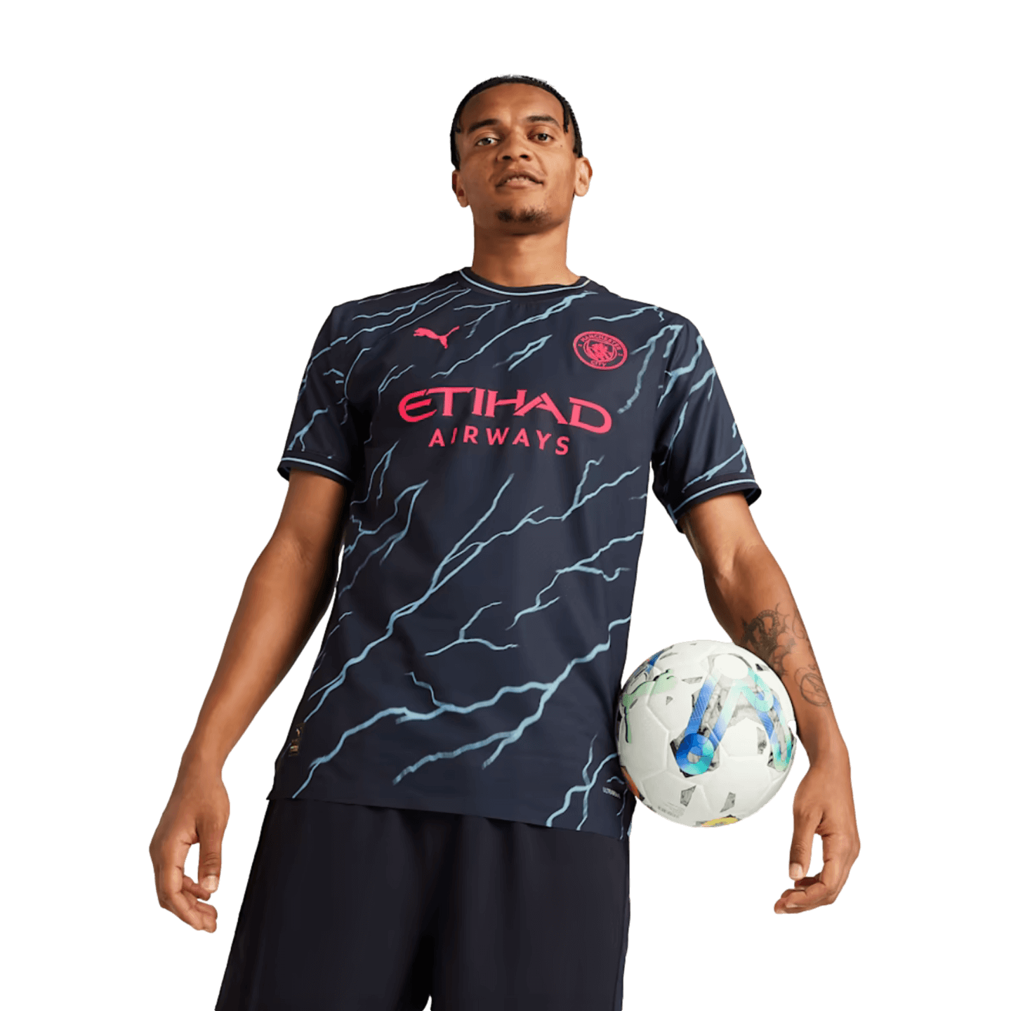 Maillot Puma Manchester City 23/24 Authentique Troisième