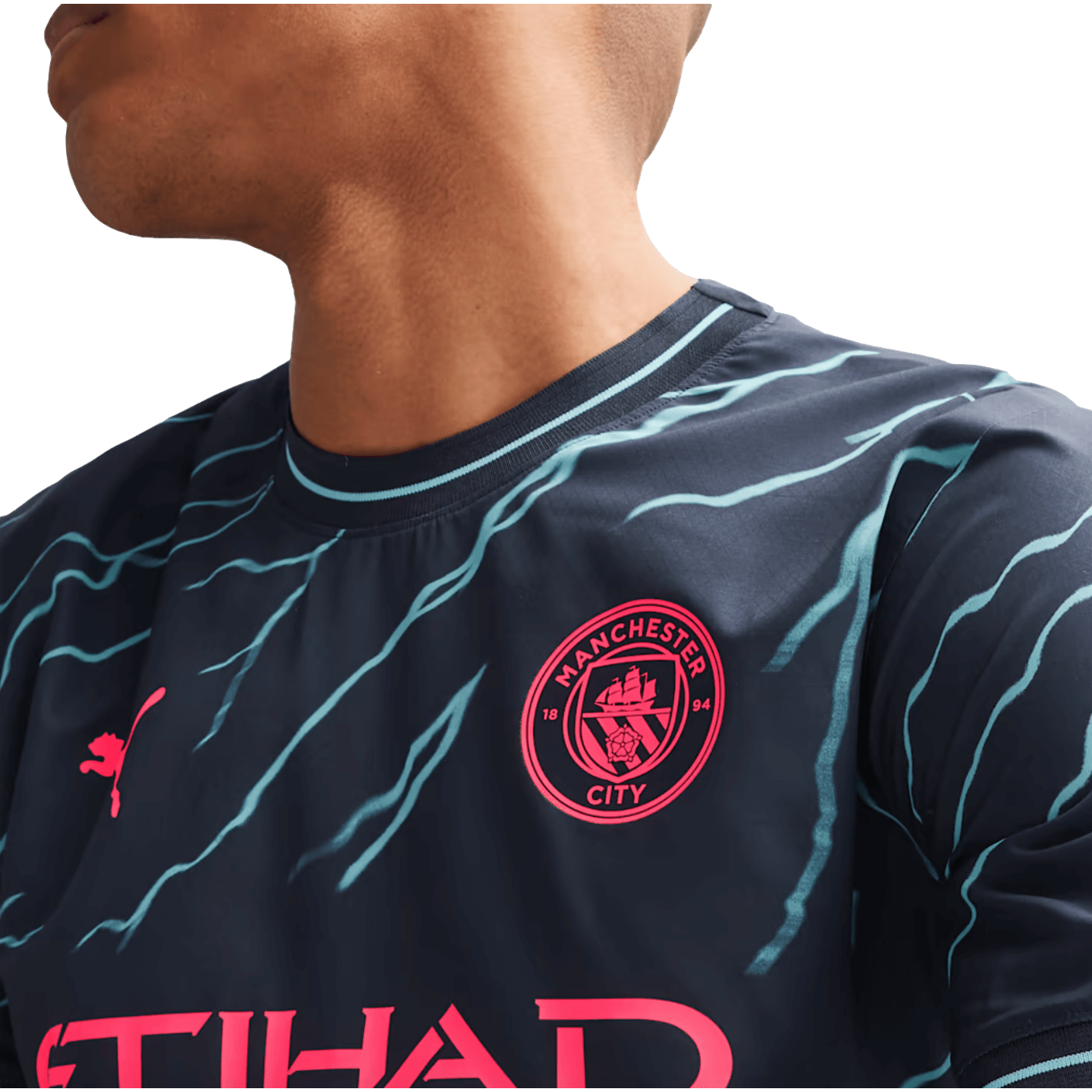 Maillot Puma Manchester City 23/24 Authentique Troisième