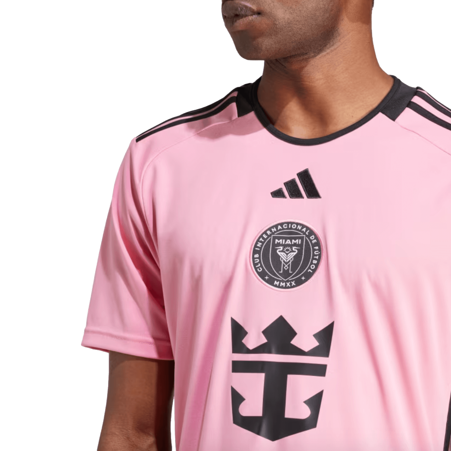 Adidas Inter Miami 24 25 Messi Home Jersey Futbol JE9741 Rosa