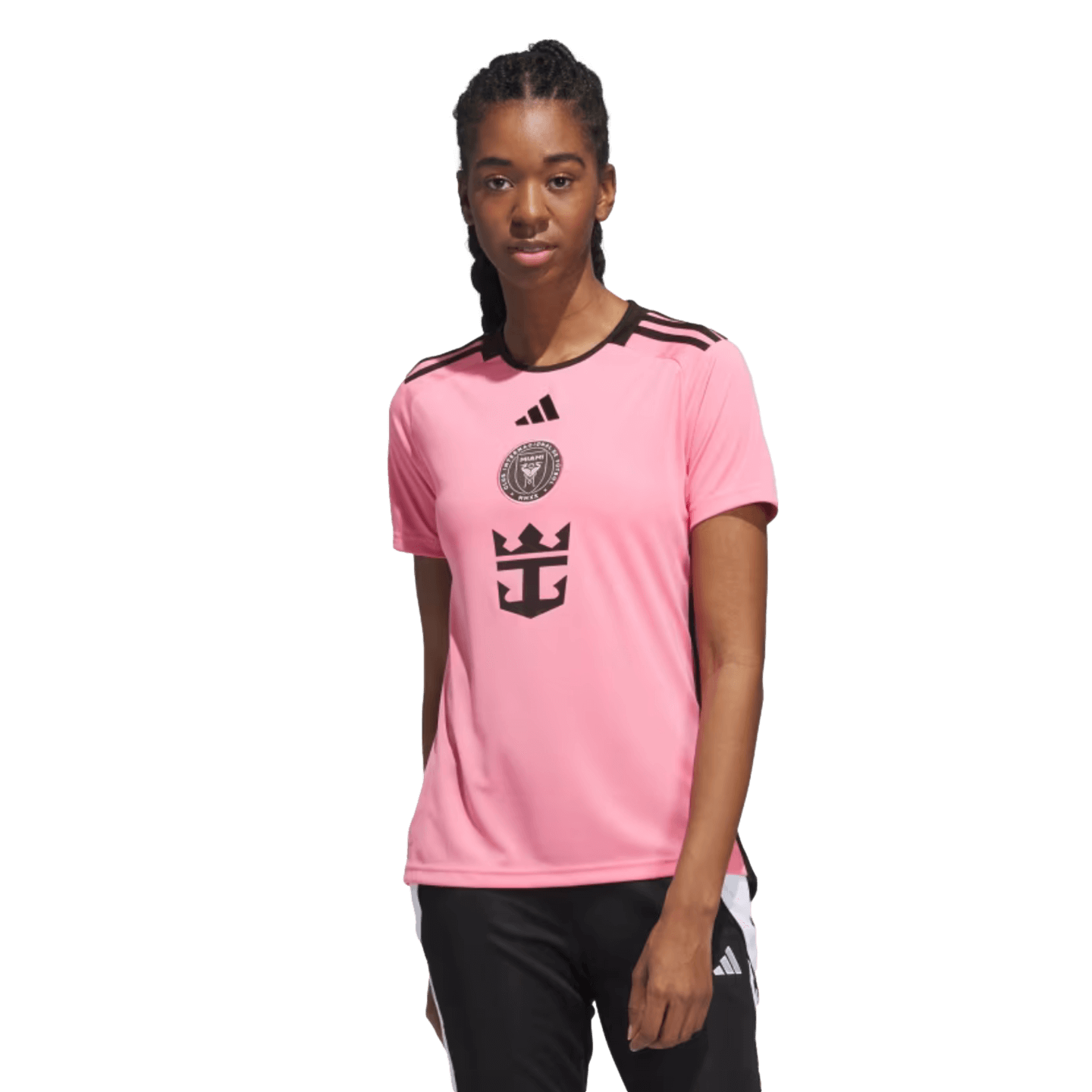 Camiseta adidas mujer rosa on sale