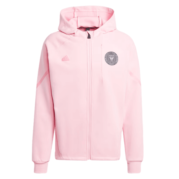 Adidas Inter Miami Anthem Jacket Soccer IQ0709 Pink