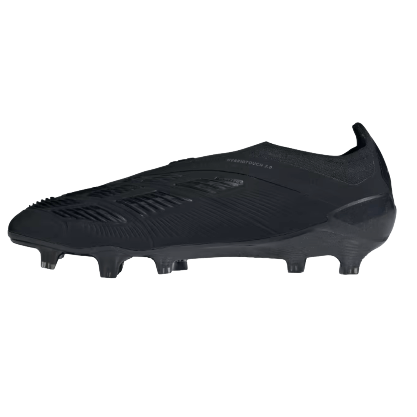 Adidas Predator Elite Laceless FG Firm Ground Cleats Core Black Carbon 7.5
