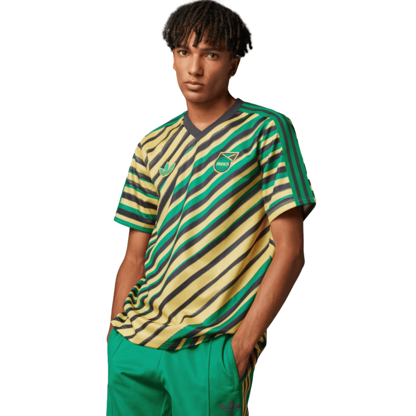 Adidas Jamaica Originals Trefoil Jersey
