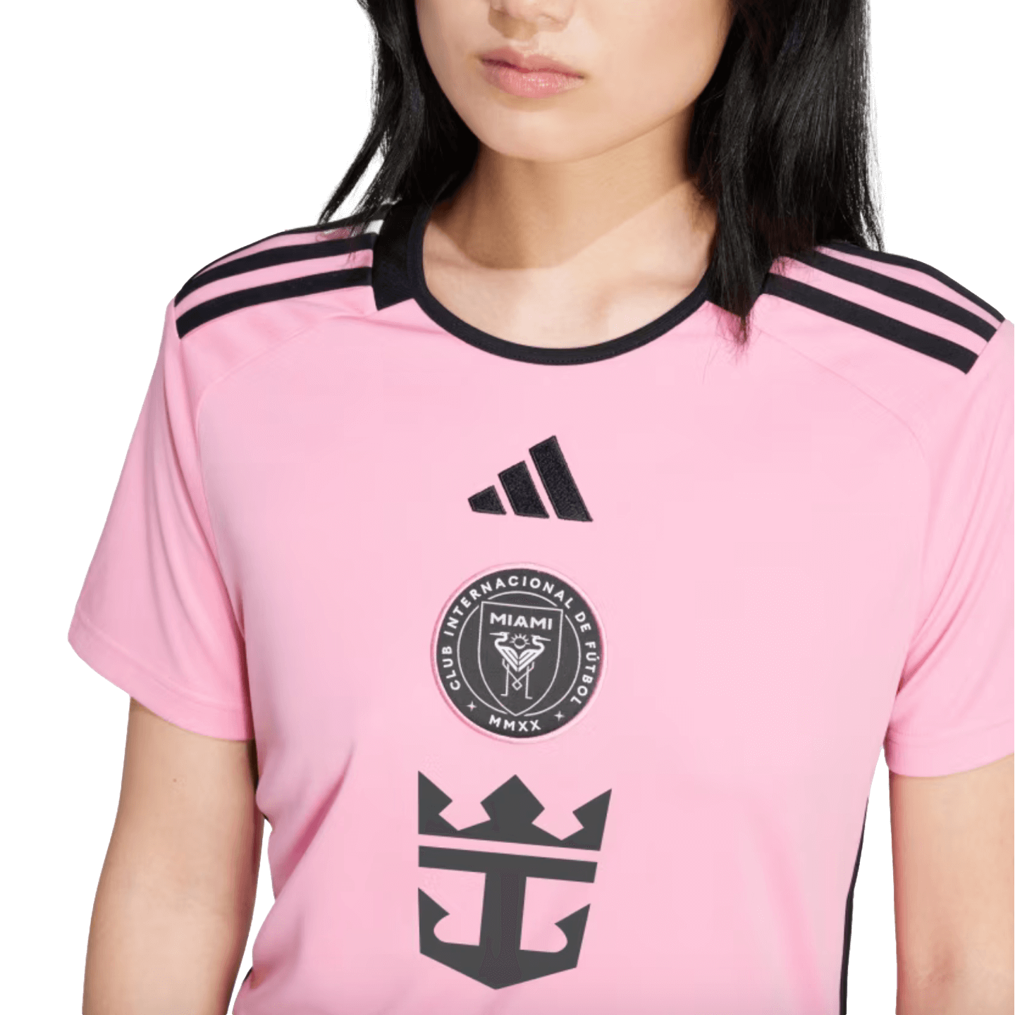 Adidas Inter Miami 24 25 Mujer Home Jersey Futbol IP6027 Rosa
