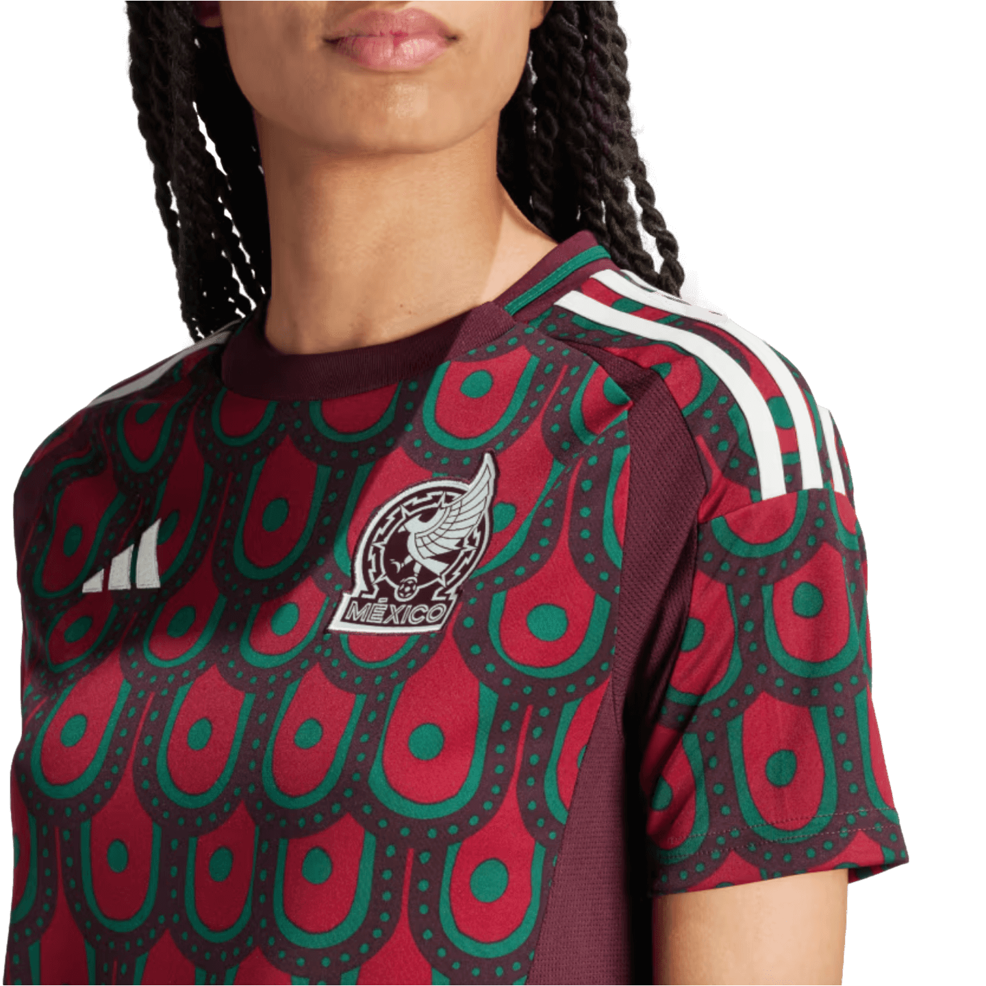 Adidas Mexico 2024 Womens Home Jersey Soccer IP6363 Black