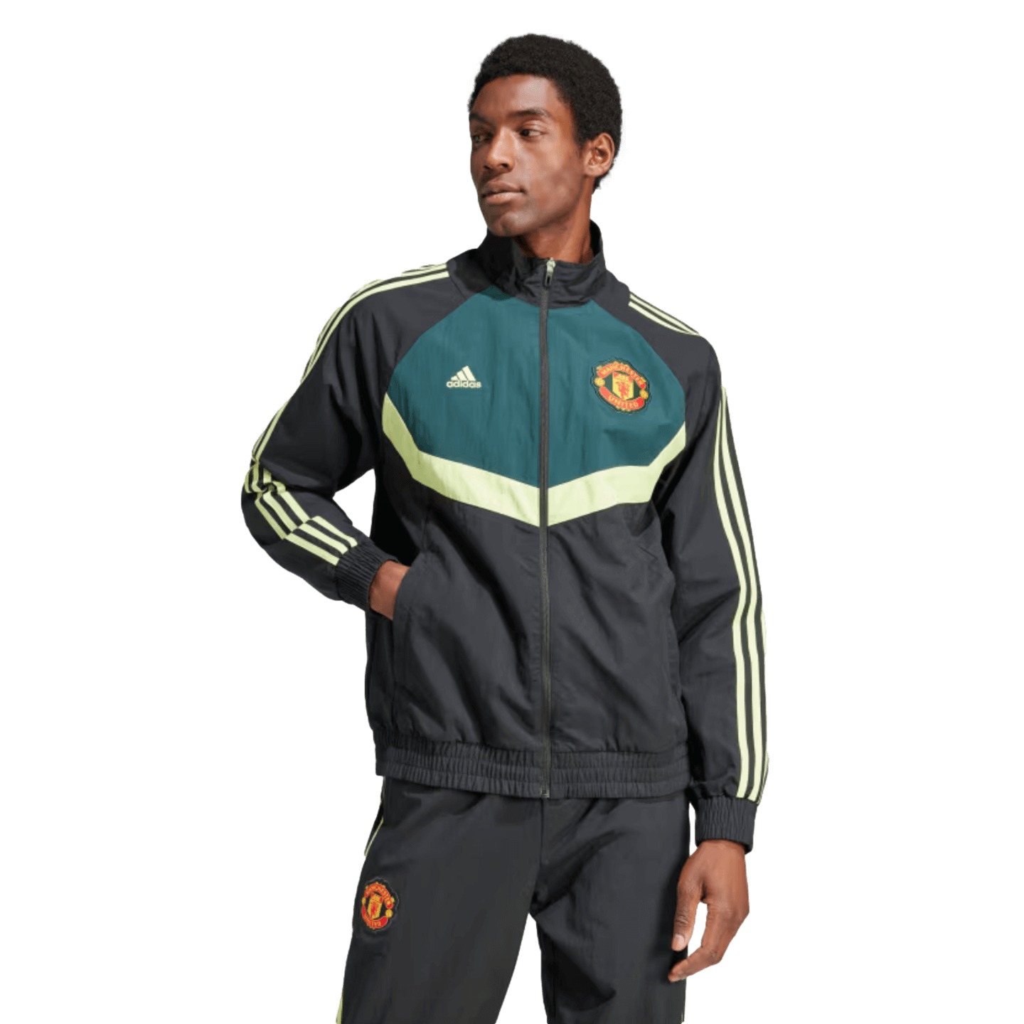 Chaqueta deportiva tejida del Manchester United de Adidas