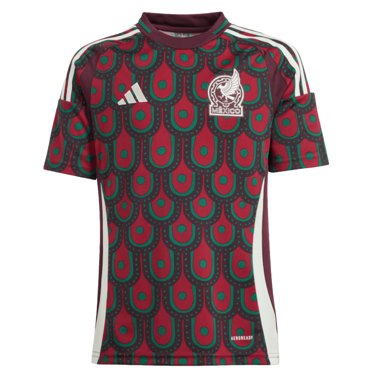 Adidas Mexico 2024 Youth Home Jersey