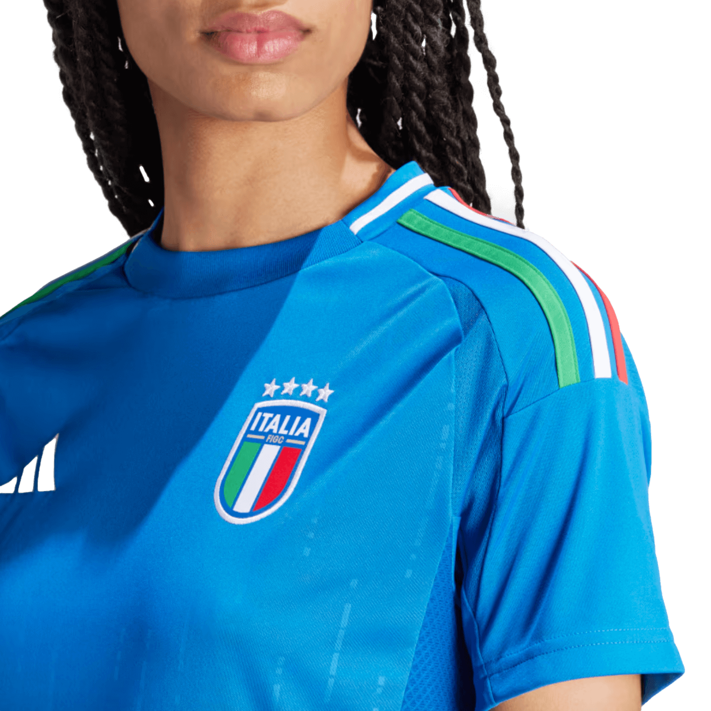 Camiseta Adidas Italia 2024 Local Mujer
