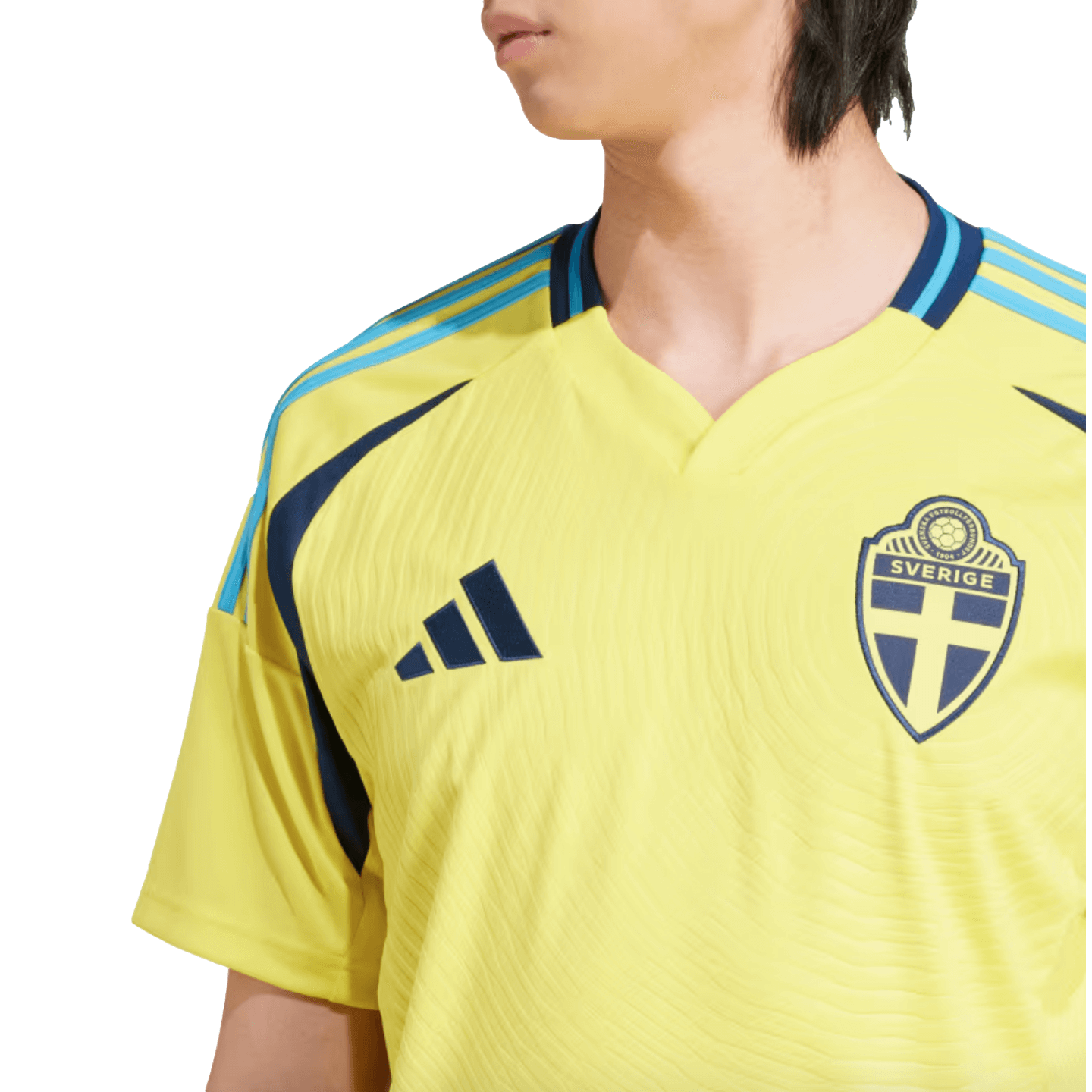 Camiseta Adidas Suecia 2024 Primera Equipación