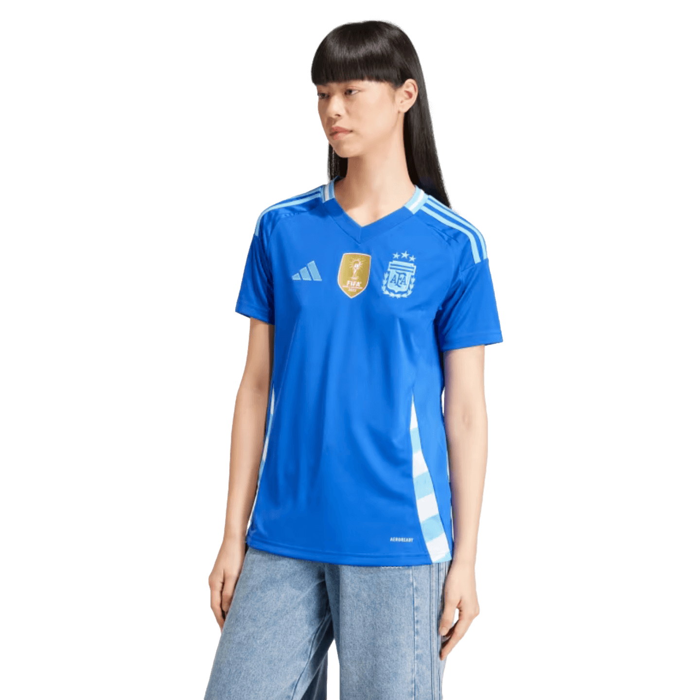 Maillot extérieur Adidas Argentine 2024 pour femme