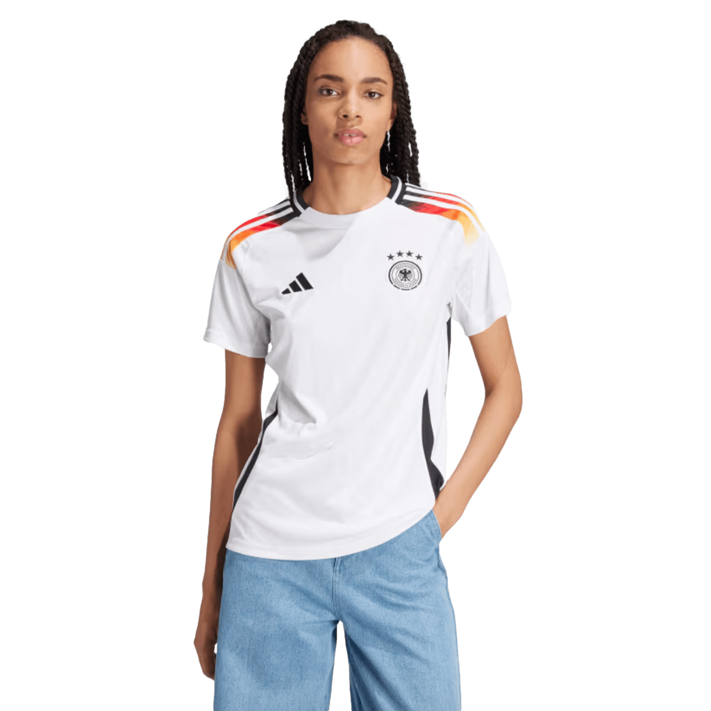 Maillot domicile Adidas Allemagne 2024 pour femme