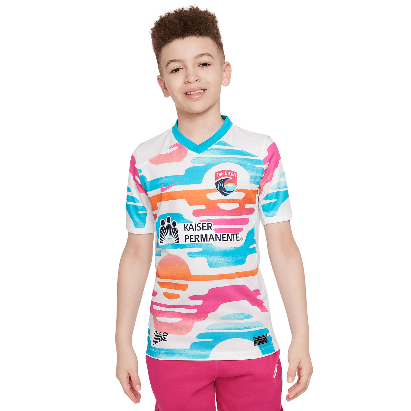 Nike San Diego Wave 2024 Youth Home Jersey