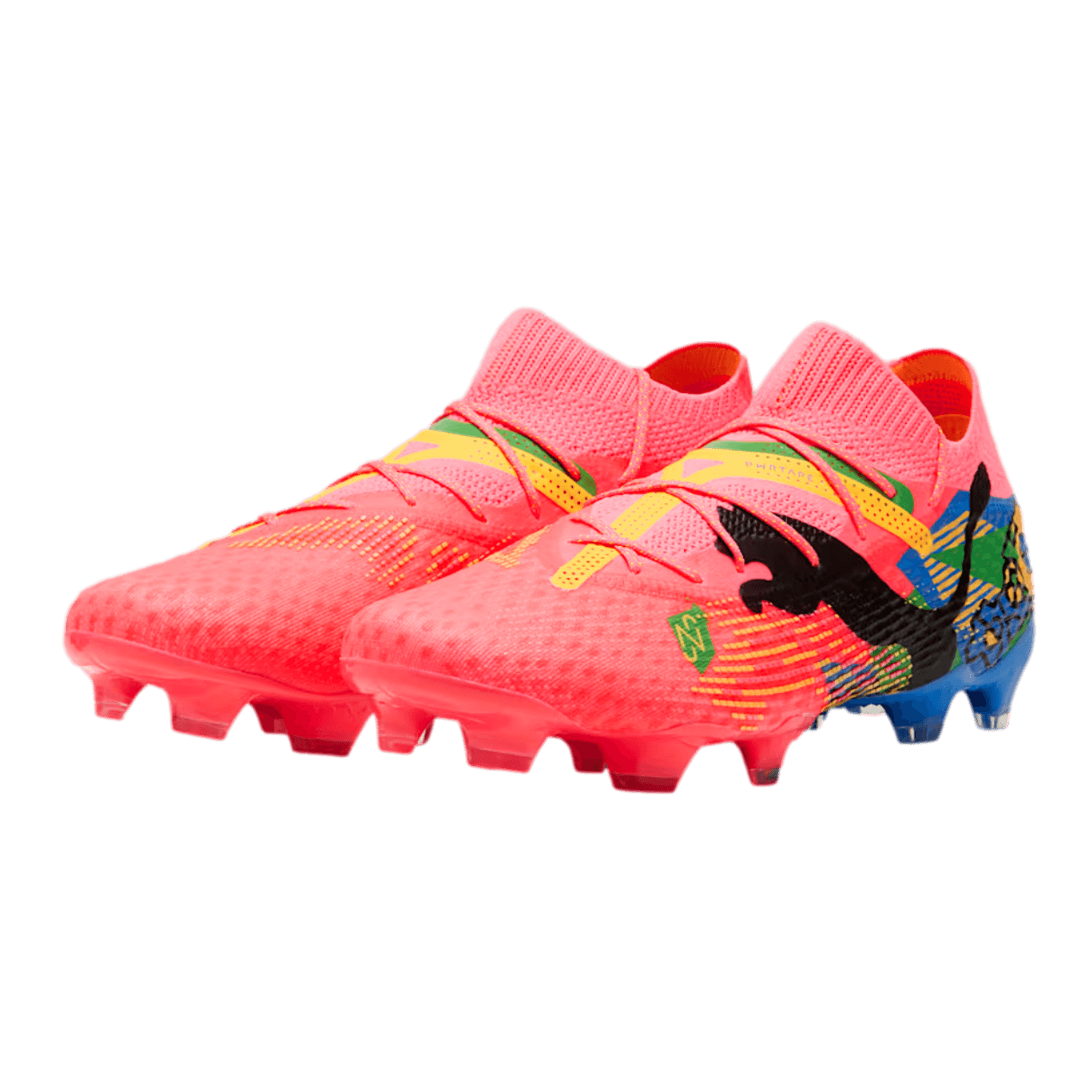 Puma Future 7 Ultimate Neymar Jr Firm Ground Cleats Soccer 107839 01 Pink