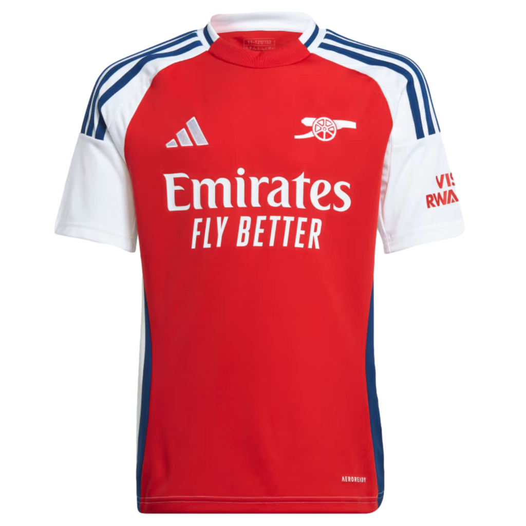 Arsenal FC ユニフォームサイズS Adidas Arsenal 24/25 Youth Home Jersey Soccer IS8141 Red