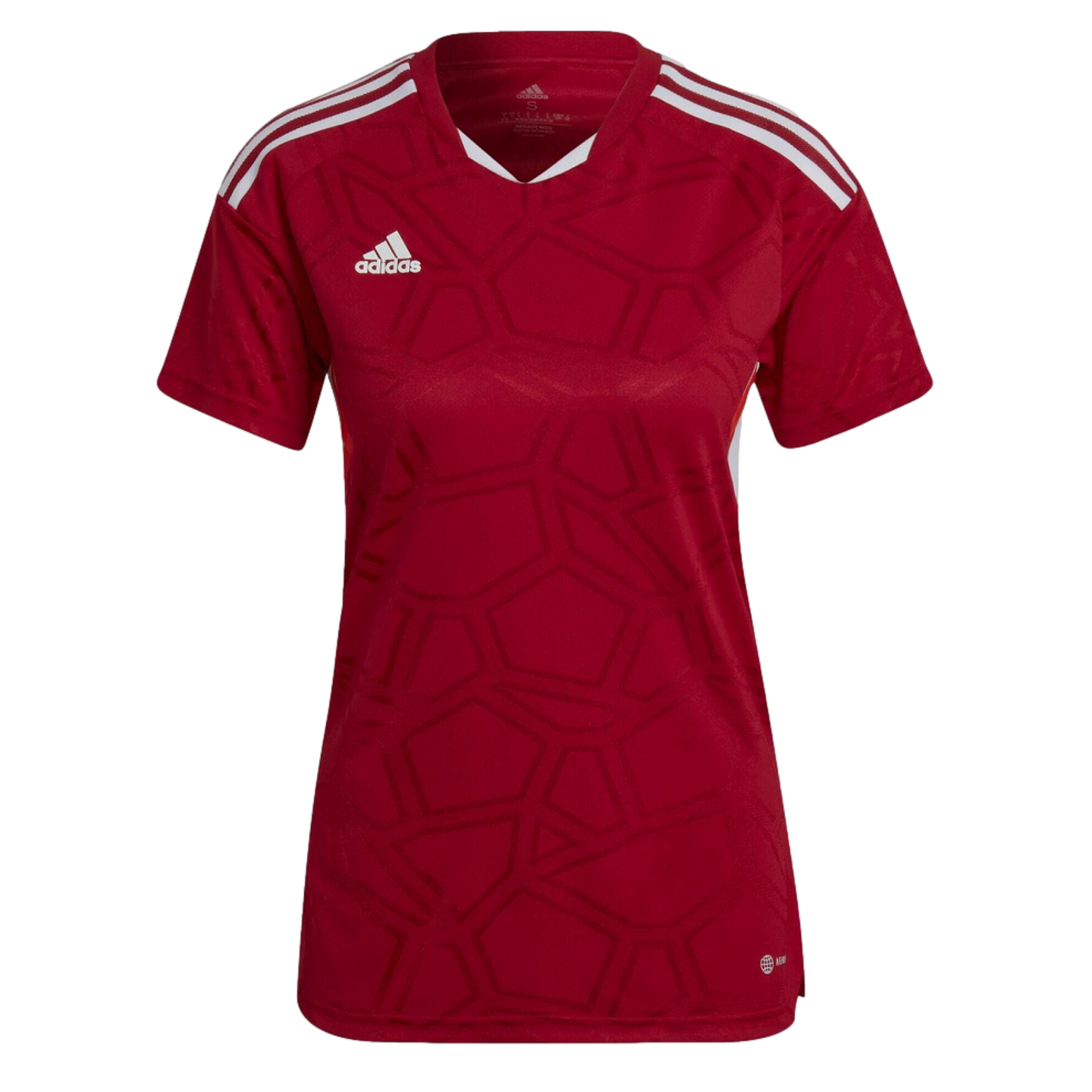 (ADID-HA3543) Camiseta Adidas Condivo 22 Match Day para mujer [TEPORE,BLANCO]