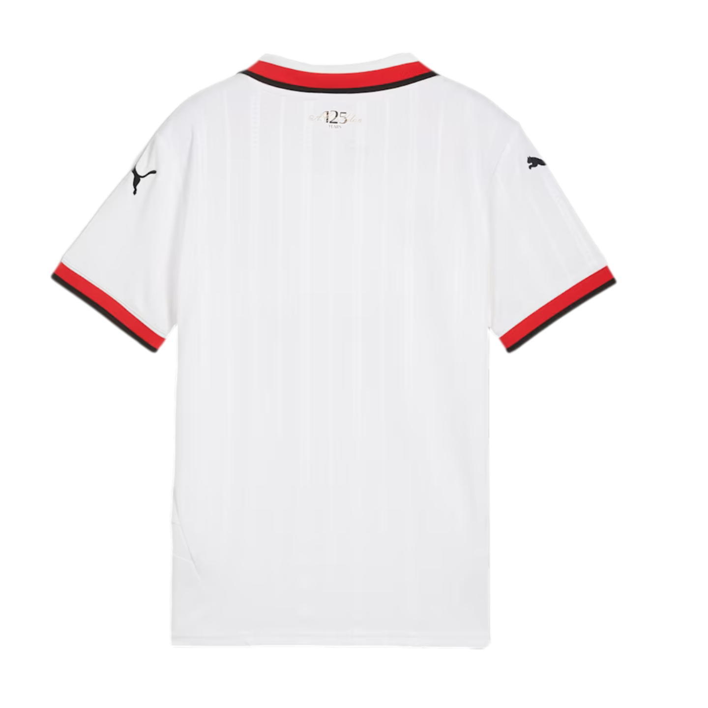 (PUMA-775018-02) Camiseta de visitante juvenil Puma AC Milan 24/25 [BLANCO] (Lanzamiento 29/7/24)