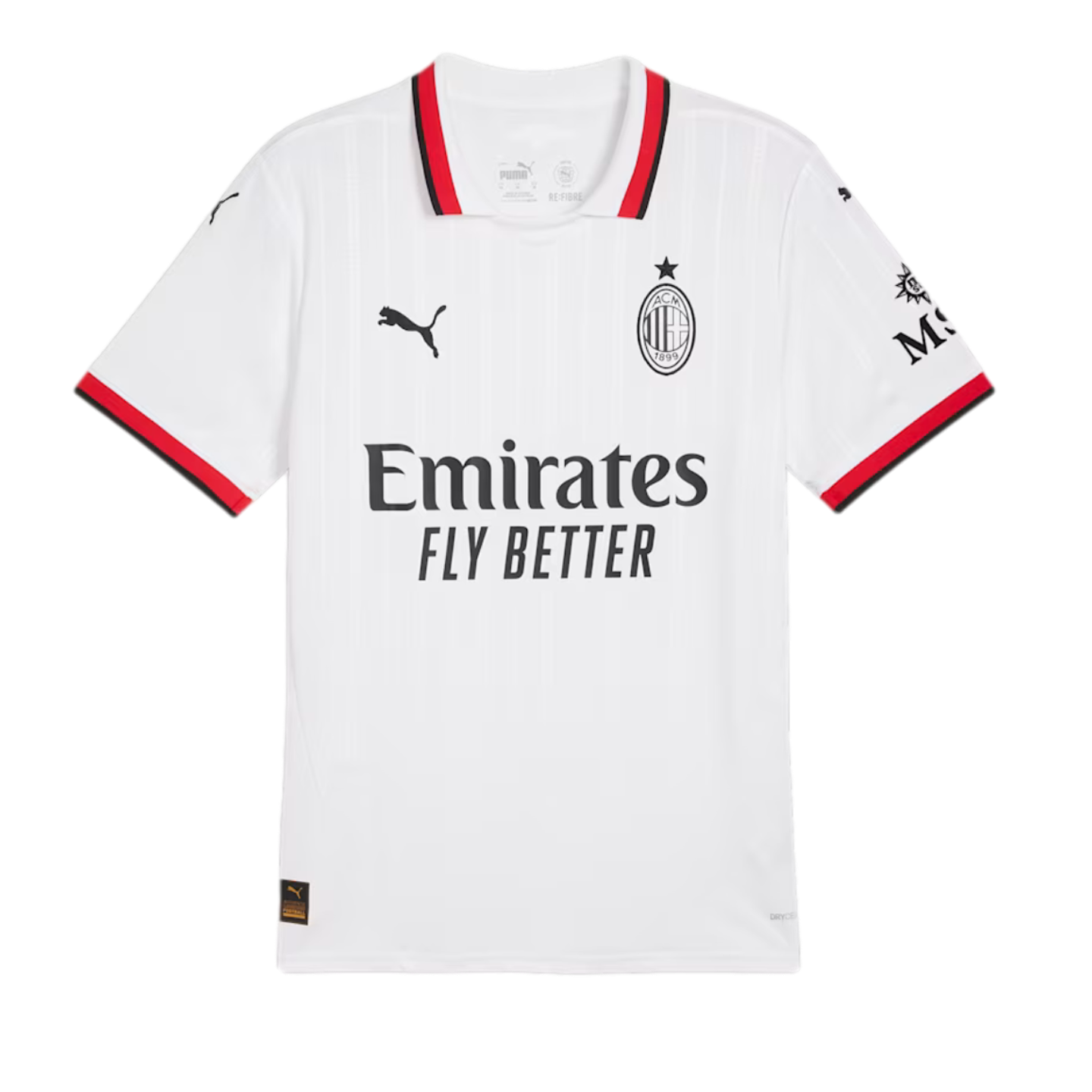 (PUMA-775015-02) Camiseta de visitante Puma AC Milan 24/25 [BLANCO] (Lanzamiento 29/7/24)