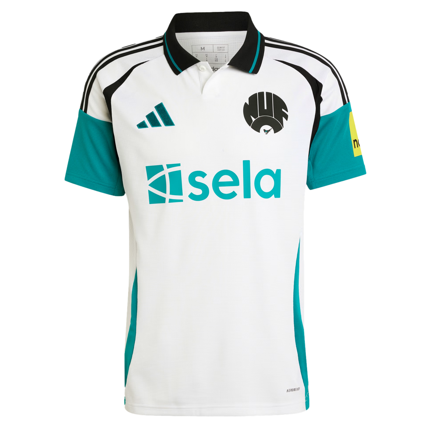 (ADID-IW0390) Adidas Newcastle United 24/25 Tercera camiseta [BLANCO,EQTGRN,NEGRO] (Lanzamiento 20/7/24)