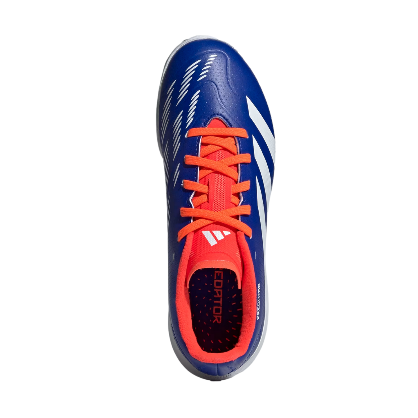 (ADID-IF6413) Zapatos para césped juvenil Adidas Predator League [LUCBLU,FTWWHT,SOLRED] (Lanzamiento 10/06/24)