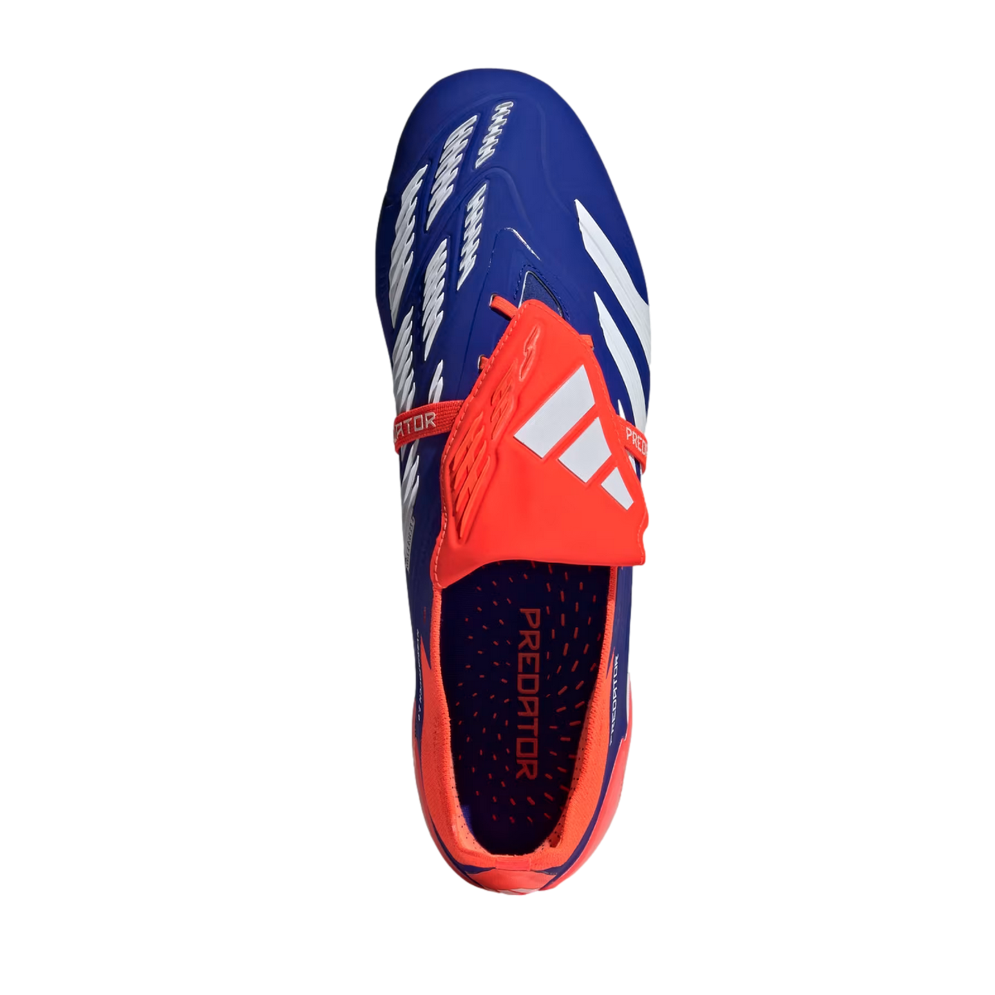 (ADID-IF6442) Zapatos para terreno firme Adidas Predator Elite con lengua plegable [LUCBLU,FTWWHT,SOLRED] (Lanzamiento 6/10/24)