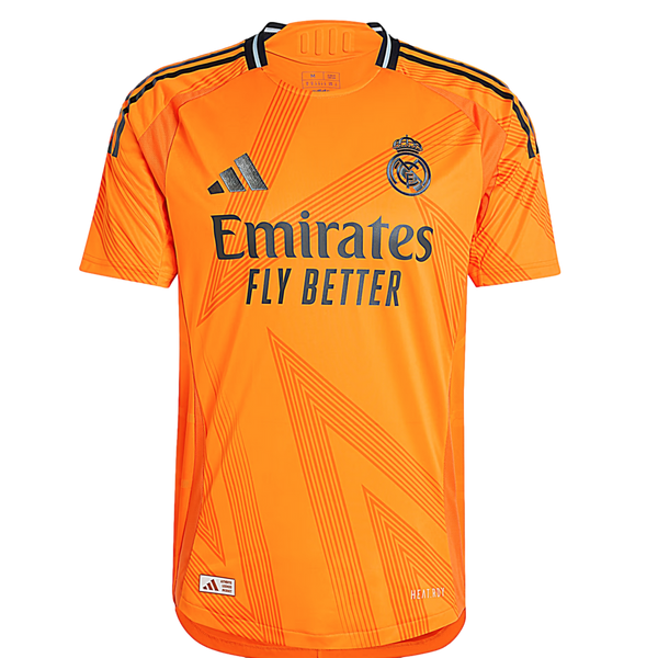  Real Madrid ユニフォーム S Adidas Real Madrid 24/25 Authentic Away Jersey Soccer IZ1642 Orange
