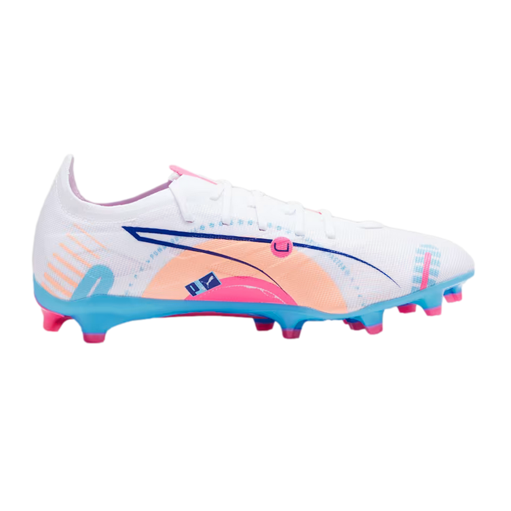 Puma Ultra 5 Match Firm Ground Cleats Soccer 108064-01 White